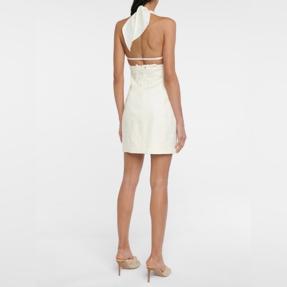 Jacquemus La Robe Limao Cutout Halter Neck Minidress - Picture 5 of 14
